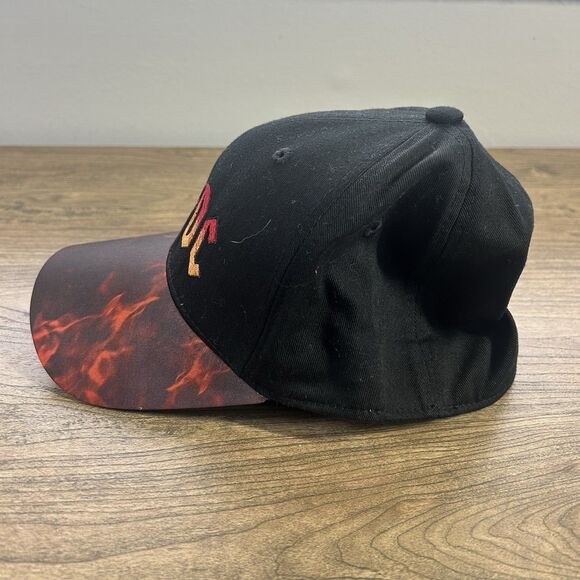 AC/DC Fitted HTH Cap Highway To Hell Hat Flames Fire Concept One Y2K - Picture 6 of 10